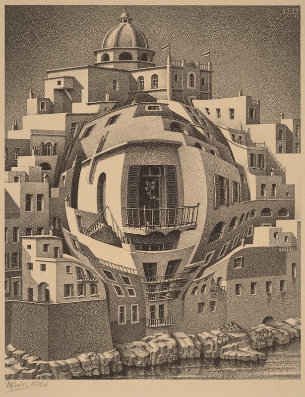 M.C.Escher - Balcony