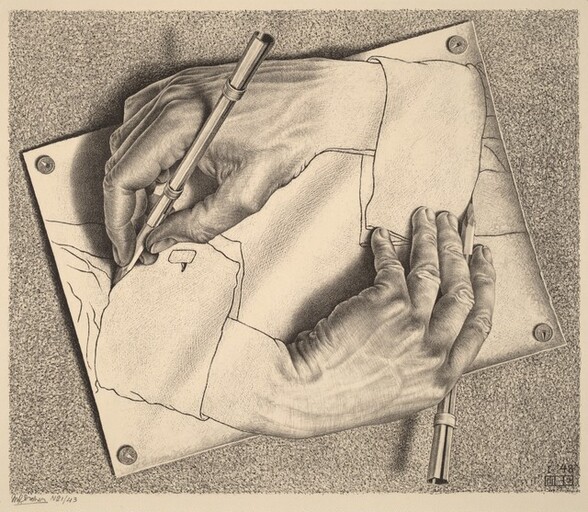 Escher: Drawing Hands
